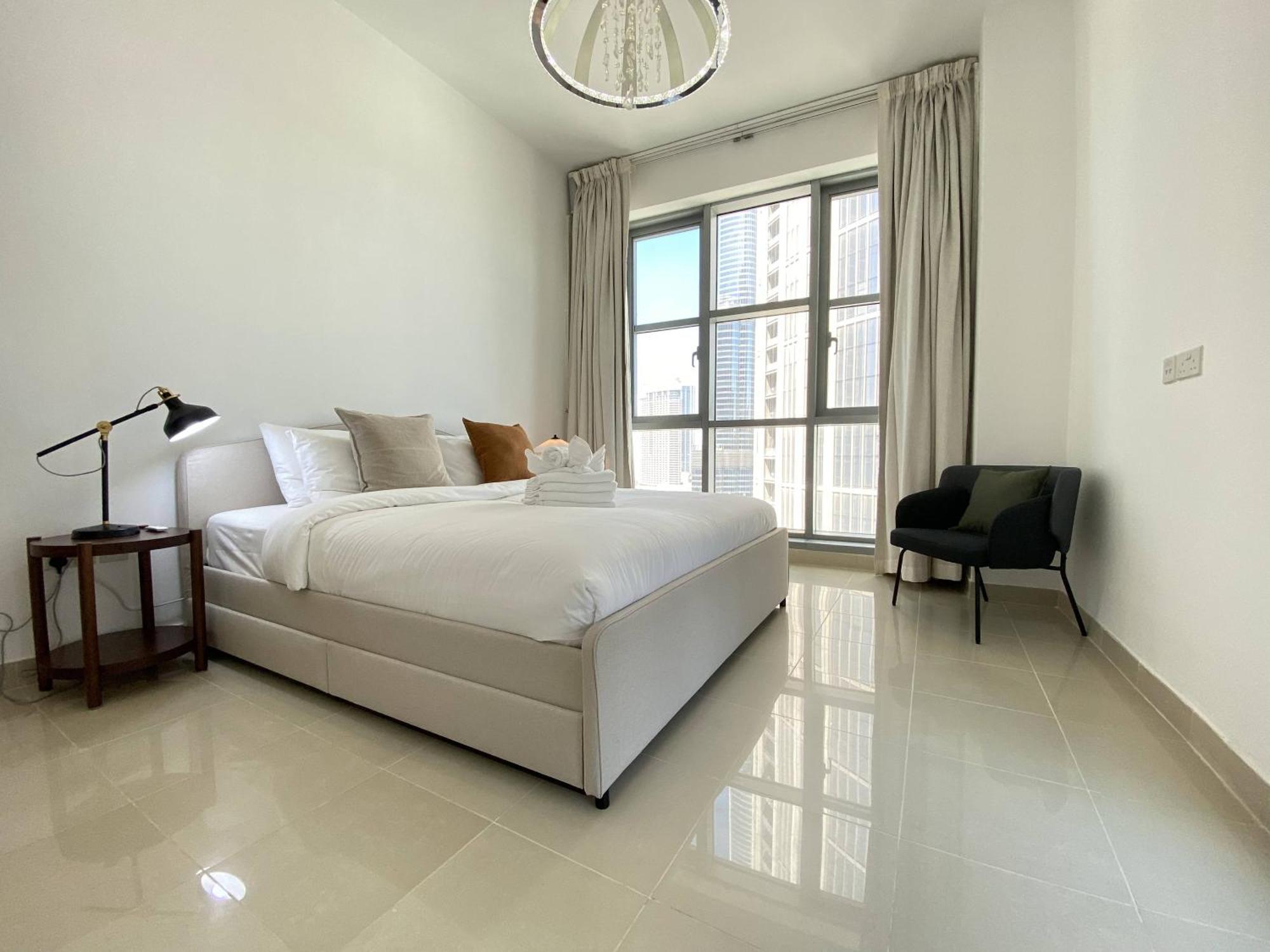 Lux Bnb Standpoint Tower Burj & Fountain Views Dubai Buitenkant foto