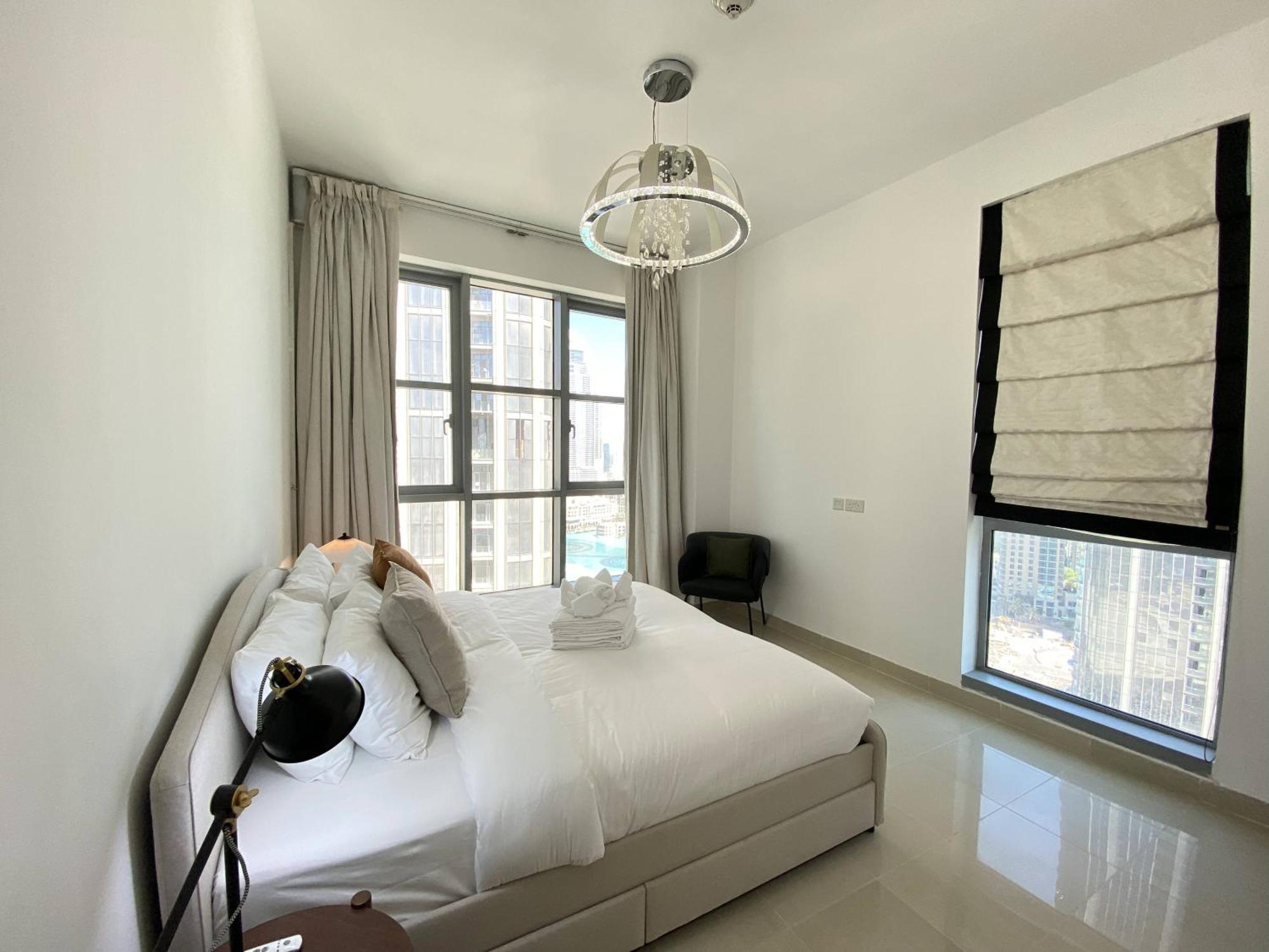 Lux Bnb Standpoint Tower Burj & Fountain Views Dubai Buitenkant foto