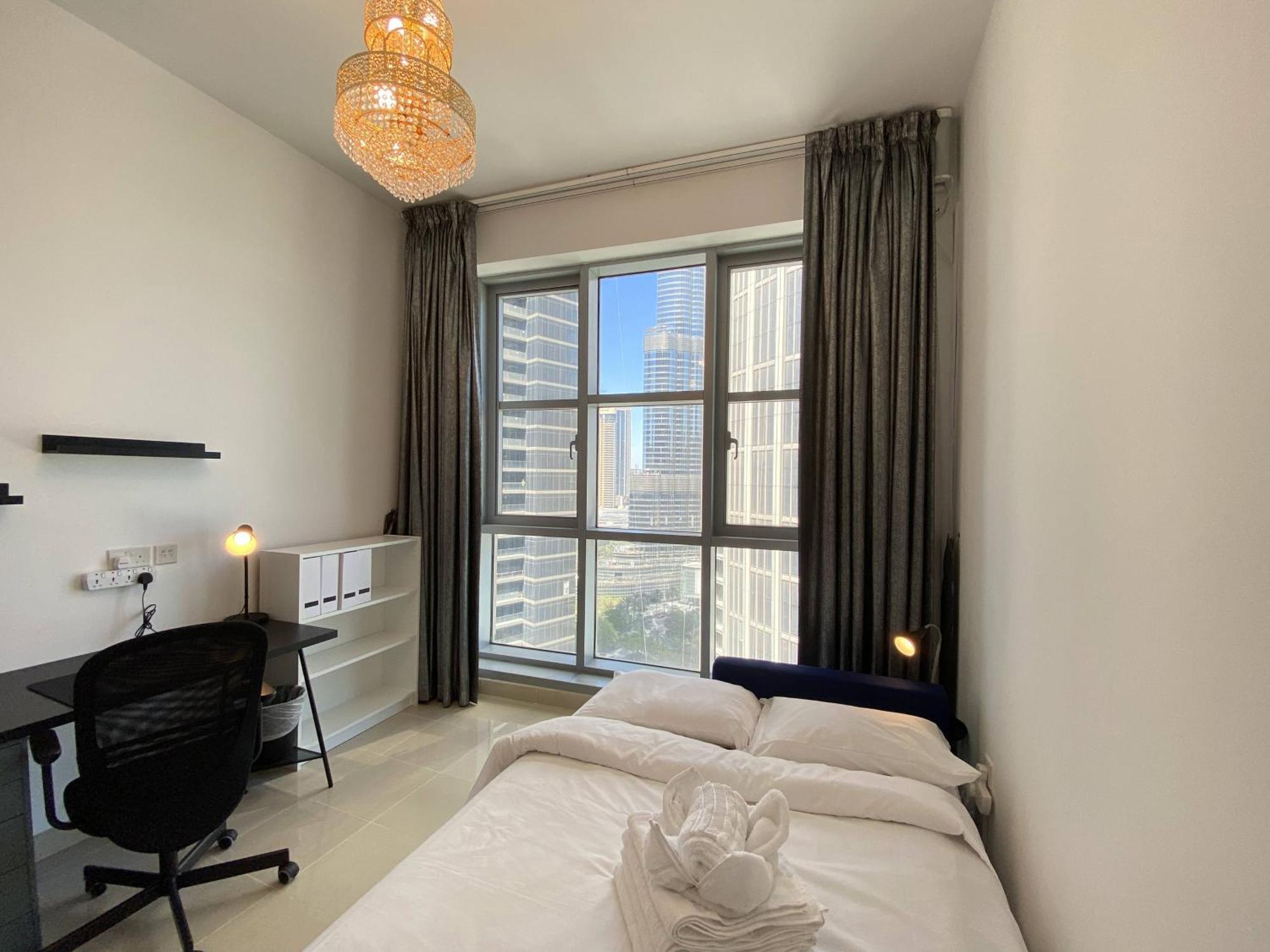 Lux Bnb Standpoint Tower Burj & Fountain Views Dubai Buitenkant foto