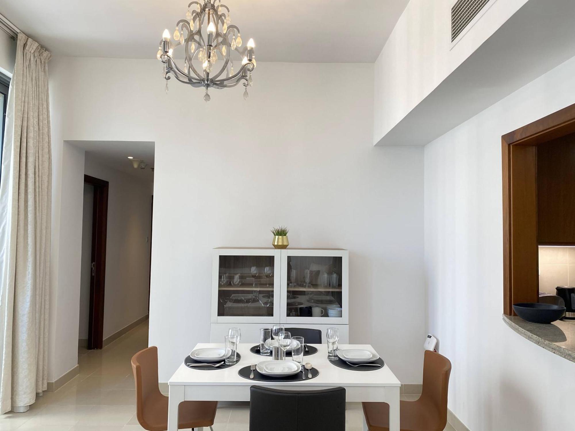 Lux Bnb Standpoint Tower Burj & Fountain Views Dubai Buitenkant foto